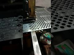 निर्माण और सजावट के लिए जस्ती गोल छेद छिद्रित शीट धातु पैनल