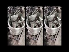 जस्ती पीवीसी लेपित कांटेदार टेप Concertina तार स्टेनलेस स्टील Cbt-60 Cbt-65