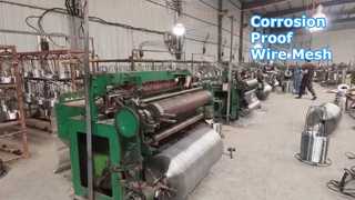 स्टेनलेस स्टील Ss316 वेल्डेड वायर मेष 1x30m रोल