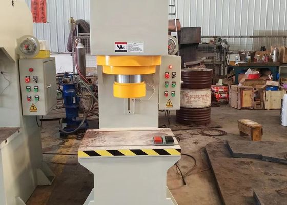 YQ41-120 टन वायर मेष मशीन एकल स्तंभ केबल मेष बनाने के लिए हाइड्रोलिक प्रेस