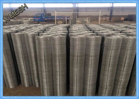 12.7 × 12.7 मिमी वेल्डेड धातु मेष पैनलों कार्बन स्टील आयरन तार इलेक्ट्रिक गैल्वनाइजिंग