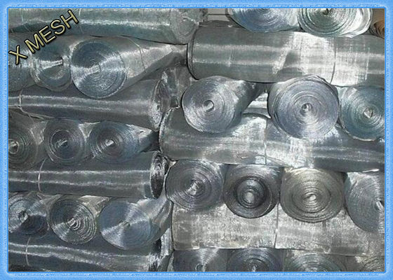 सादा बुना हुआ स्टेनलेस स्टील वायर मेश 304 316 निस्पंदन और स्क्रीनिंग के लिए