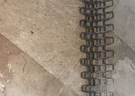 स्टेनलेस स्टील फ्लैट फ्लेक्स वायर मेश कन्वेयर बेल्ट