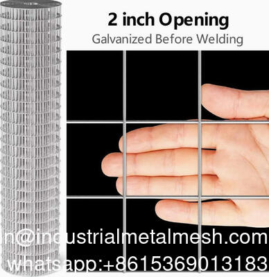 औद्योगिक और वाणिज्यिक उपयोग के लिए टिकाऊ वेल्डेड तार की जाली