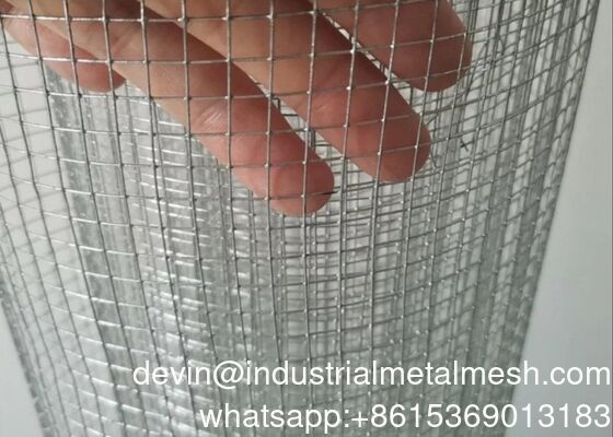 1/2", 1.4mm SUS304 स्टेनलेस स्टील वेल्डेड तार जाल निर्माण के लिए मुर्गी बत्तख हंस खरगोश पिंजरे
