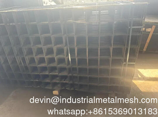 50X100 mm Aperture Welded Wire Mesh Panels With Steel Plate Support