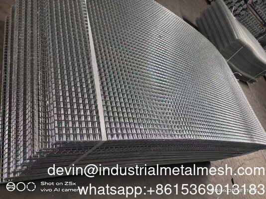 Black Galvanized Welded Wire Mesh Panel Factory Customized Price