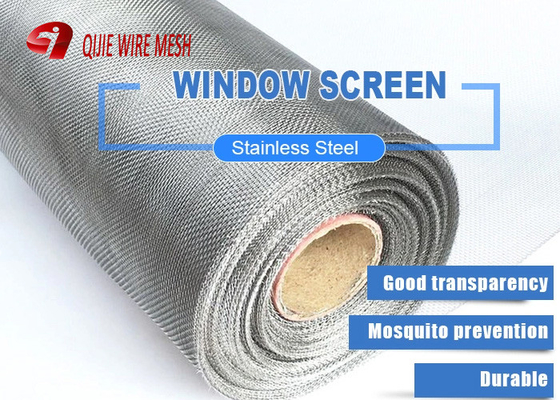 11 जाल * एल्यूमीनियम खिड़की स्क्रीनिंग के लिए 0.8 मिमी तार सुरक्षा फ्लाई स्क्रीन मेष