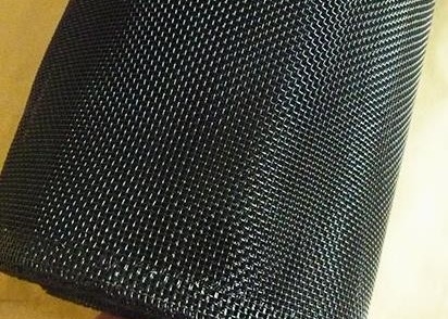 काला पाउडर लेपित चारकोल 18x16 मेष एल्यूमिनियम कीट स्क्रीन
