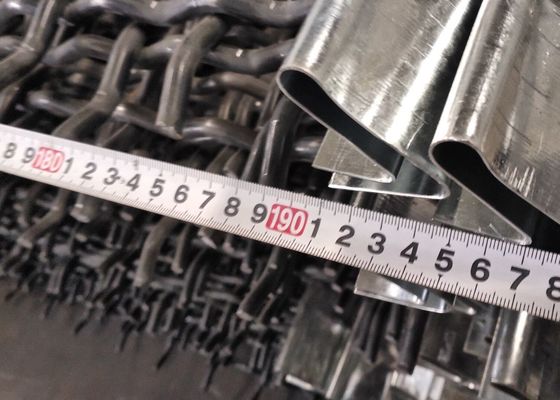 हाई कार्बन स्टील क्रिम्प्ड वेवन वायर मेश वाइब्रेटिंग