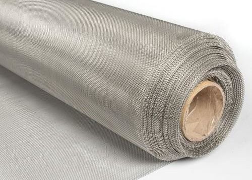 SS304 SS316 1-500 जाली स्टेनलेस स्टील सादा/Twill/डच बुना क्रिम स्क्वायर मेटल मेष Sieving Screen Filter Wire Mesh