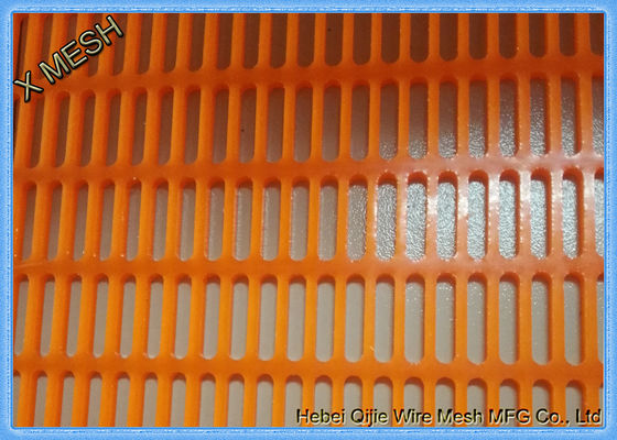 उच्च आवृत्ति पॉलीयूरेथेन खनन स्क्रीन जाल फ्लिप फ्लॉप फ्लॉप जंपिंग पु मैट ओलोंग होल