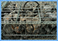 Zinc Coated Welded Gabion Baskets , Stone Filled Wire Cages Square /  Rectangular Hole