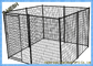 पाउडर लेपित वेल्डेड वायर जाल बास्केट कुत्ता पिंजरे पूर्ण आकार पालतू घूंट