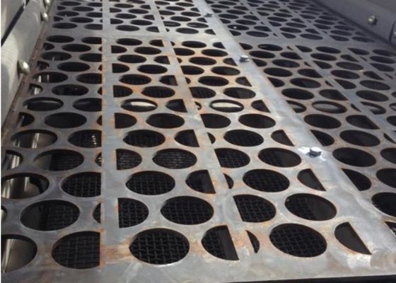 कठोरता एनएम स्टील मेटल पंच प्लेट स्क्रीनिंग