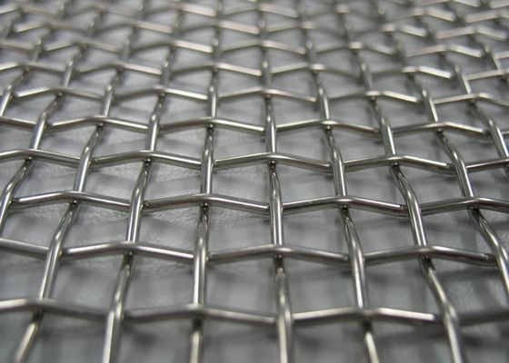 खनन के प्राथमिक निस्पंदन के लिए 2 मिमी स्टेनलेस स्टील बुना तार जाल