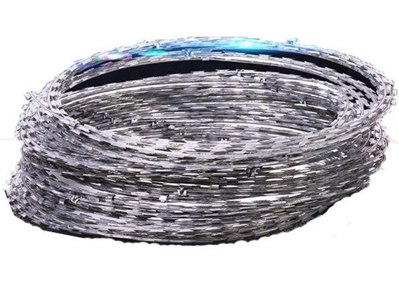 Bto-22 गर्म डुबकी जस्ती रेजर वायर बाड़