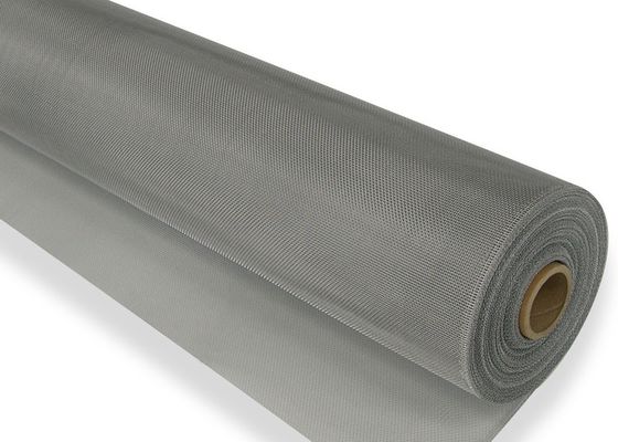Anodized एल्यूमिनियम कीट स्क्रीन मेष 1 एक्स 30 एम रोल Epoxy कोटिंग चांदी सफेद रंग