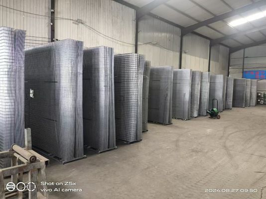 कम कार्बन स्टील 50x50 मिमी 0.3 मिमी जस्ती तार पैनलों