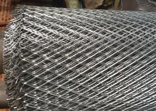 मधुकोश चपटा 11.15kg/M2 वजन विस्तारित धातु मेष 4x8