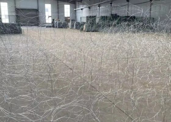 MZP पुटंका तार 10X10m 0.5/0.6/0.8/0.9mm व्यास उच्च तन्यता इस्पात तार नेट