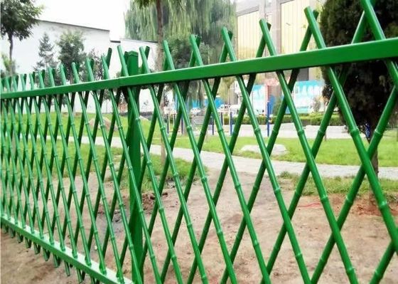 स्टाइलिश उद्यान डिजाइन के लिए टिकाऊ नक्कल बांस बाड़
