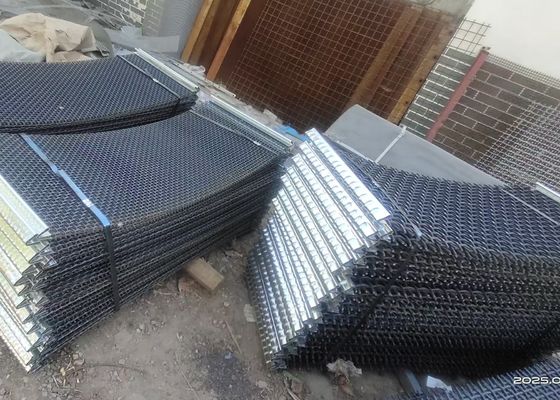 खदान / स्टोन कोल्हू Crimped रेत हिल स्क्रीन 1.5 * 2M आकार सबूत पहनें