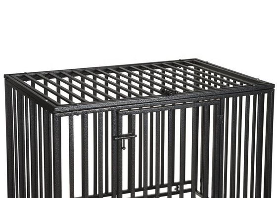 हटाने योग्य ट्रे के साथ मेटल फोल्डिंग फोल्डेबल पेट डॉग हाउस