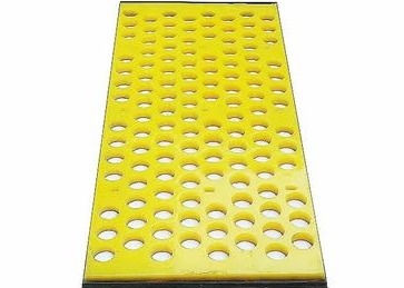 कोई पेगिंग या ब्लाइंडिंग पॉलीयूरेथेन माइनिंग स्क्रीन मेष विशेष रूप से डेविटरिंग के लिए