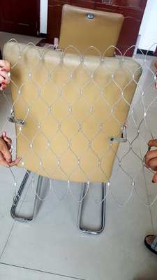 हाथ से बुना हुआ स्टेनलेस स्टील चिड़ियाघर के जानवरों का घोंसला लचीला एसजीएस प्रमाणित