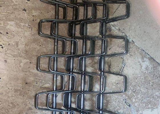 स्टेनलेस स्टील फ्लैट फ्लेक्स वायर मेश कन्वेयर बेल्ट