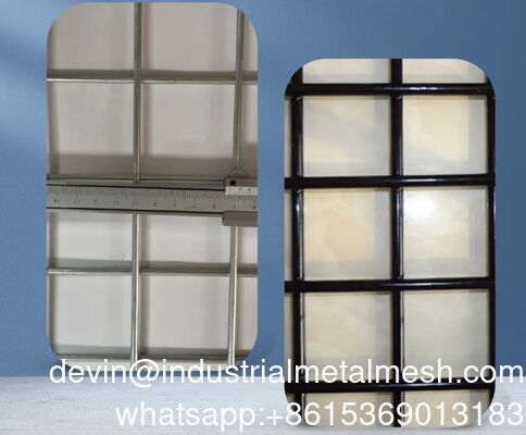 विशेष अनुप्रयोगों के लिए अनुकूलन योग्य लेजर-कट वेल्डेड स्टील वायर मेष पैनल