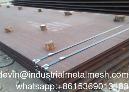 स्क्रीनिंग प्लेट के लिए SS400 छिद्रित कार्बन स्टील शीट