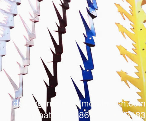 बड़े आकार के 5 मीटर पक्षी कबूतर स्टेनलेस स्टील की दीवार बाड़ कीलें दीवार कीलें