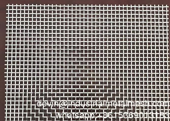 उच्च गुणवत्ता वाली बाहरी दीवार सजावटी वास्तुकला स्टेनलेस स्टील केबल रॉड धातु तार जाल