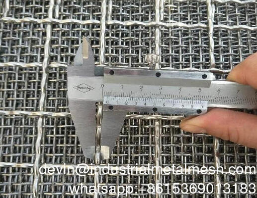 उच्च गुणवत्ता मैंगनीज कंपन स्क्रीन क्रिम्प तार जाल खदान कंपन छलनी रेत