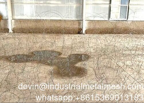 10 मीटर परिधि के साथ अदृश्य इस्पात बाधाएं पुटंका MZP