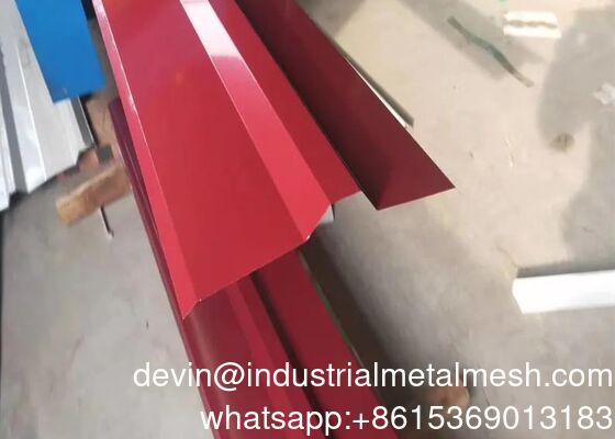 प्रीपेंटेड मेटल आयरन जिंक कोटेड रूफिंग टाइल्स गैवालम नालीदार स्टील रूफिंग प्रोफाइल शीट