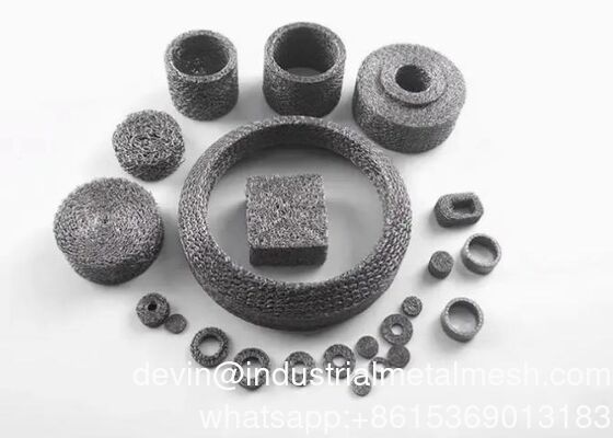 स्टेनलेस स्टील मेश निट ईएमआई आरएफआई गैस्केट सील निटेड वायर मेश गैस्केट निटेड निटेड फिल्टर मेश