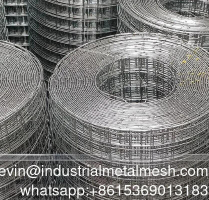 बाड़ लगाने के लिए उच्च-गुणवत्ता वाली स्टेनलेस स्टील मेश टिकाऊ चौकोर वेल्डेड स्टील वायर मेश रोल