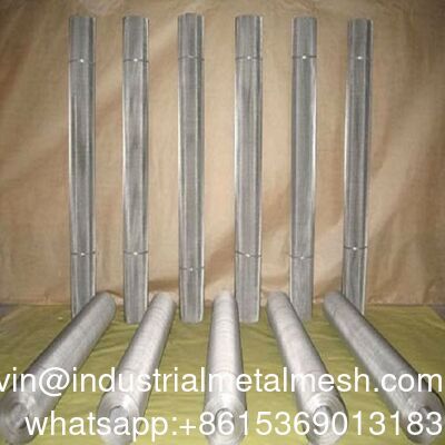 कस्टम लार्ज प्लेन टवील वीव 304 316 स्टेनलेस स्टील नेटिंग बुना हुआ तार जाल स्क्रीन