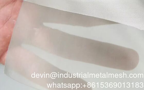 0.04mm 265mesh 304/316 मैकेनिकल स्टेनलेस स्टील वेव वायर मेष कपड़े फिल्टर