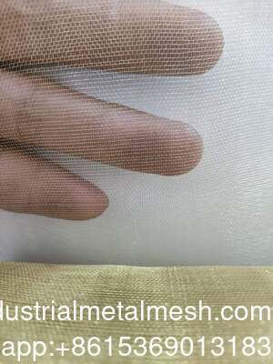 0.25mm अल्ट्रा फाइन कॉपर बुना हुआ मेश स्क्रीन फ़ैब्रिक