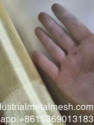 0.25mm अल्ट्रा फाइन कॉपर बुना हुआ मेश स्क्रीन फ़ैब्रिक