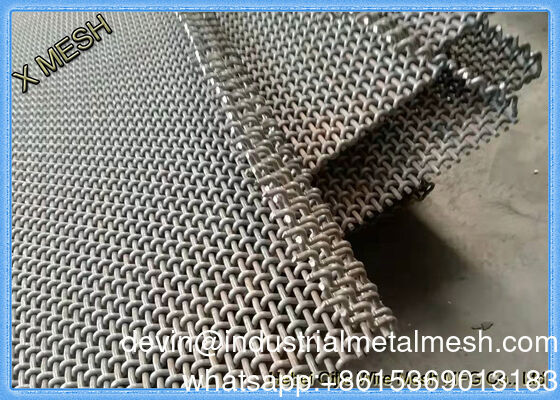 कस्टम उच्च पहनें मैंगनीज स्टील Sieve स्क्रीन धातु जाल के लिए Aggregate Quarry खनन कंपन स्क्रीन औद्योगिक बुना और वेल्डेड तार जाल