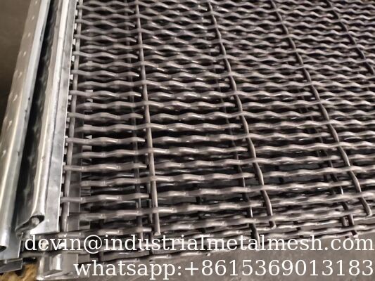 रेत और चक्की के छँटाई के लिए भारी शुल्क धातु Sieving तार जाल