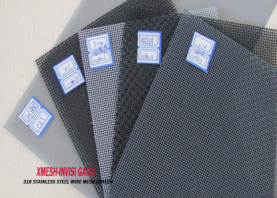 एंटी मॉस्किटो फ्लाई स्टेनलेस स्टील सिक्योरिटी विंडो स्क्रीन 18X14 साइज ब्लैक कलर