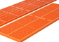 लाल / नारंगी रंग ढाला Polyurethane स्क्रीन खनन अनुप्रयोग कंपन स्क्रीन