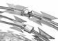 रेजर शार्प 45cm Bto-22 हॉट डिप्ड गैल्वेनाइज्ड कॉन्सर्टिना कंटीले तार