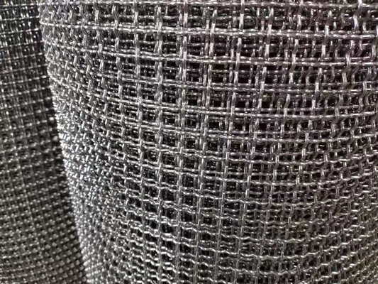 तरल फिल्टर के लिए अनुकूलित Crimped स्टेनलेस स्टील बुना तार जाल